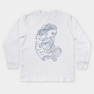 Aquarius Kids Long Sleeve T-Shirt